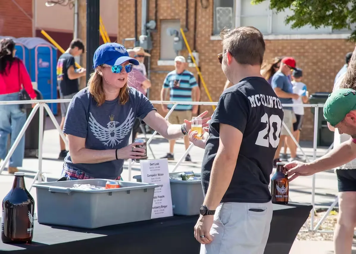 View White Crow Ciders event page.